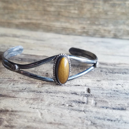 Tiger's Eye Southwestern Cuff